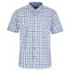 DUŻA KOSZULA SPORTOWA MĘSKA W KRATKĘ 100% BAWEŁNY 5XL 49/50 FS190KR