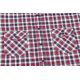 DUŻA KOSZULA SPORTOWA MĘSKA W KRATKĘ 100% BAWEŁNY 5XL 49/50 FS197KR