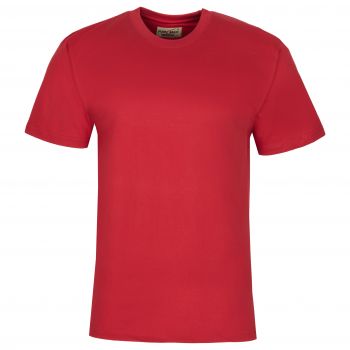 T-SHIRT CZERWONY CIEMNIEJSZY KOSZULKA 100% BAWEŁNY XL H92
