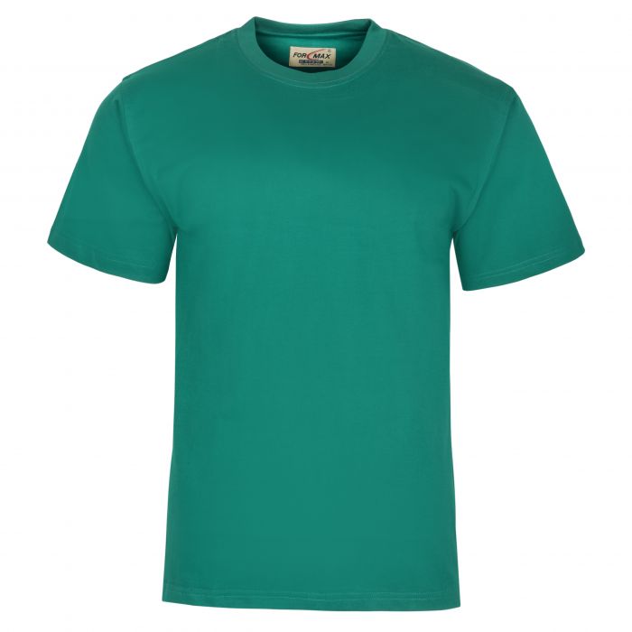 T-SHIRT ZIELONY INTENSYWNY KOSZULKA 100% BAWEŁNY ROZ.L H90