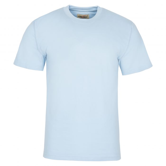 T-SHIRT BŁĘKITNY JAŚNIEJSZY KOSZULKA 100% BAWEŁNY XXL H88
