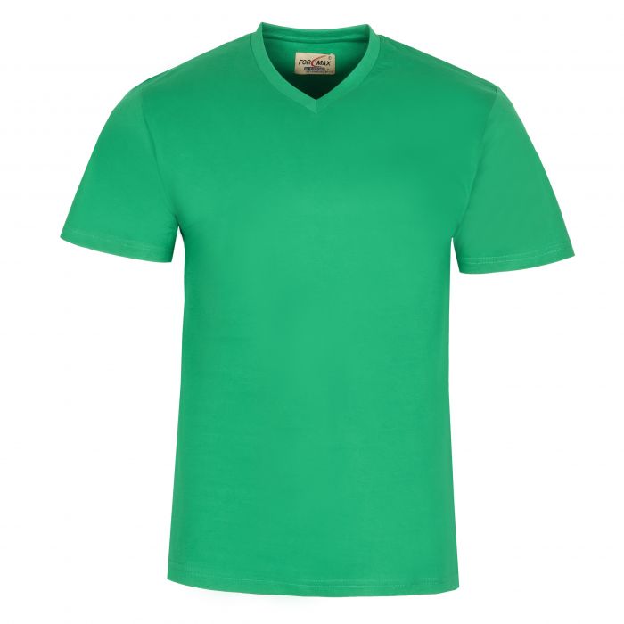 T-SHIRT MĘSKI W SEREK ZIELONY INTENSYWNY BAWEŁNA XXL H93
