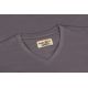 T-SHIRT MĘSKI W SEREK STALOWY BRĄZ BAWEŁNA 3XL H94