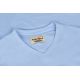 T-SHIRT MĘSKI W SEREK BŁĘKITNY JAŚNIEJSZY BAWEŁNA ROZ.M H98