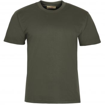 DUŻY T-SHIRT OLIWKOWY CIEMNIEJSZY KOSZULKA 100% BAWEŁNY 6XL H87