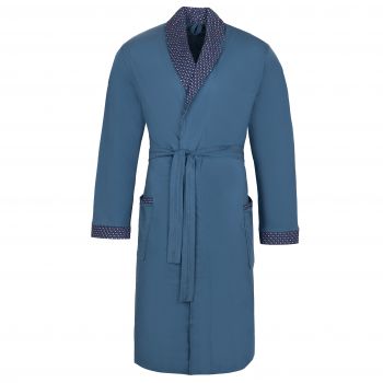 SZLAFROK MĘSKI CIENKI 100% BAWEŁNY JEANSOWY XL A153
