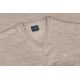 SWETER MĘSKI W SEREK BEŻOWY GŁADKI XL SW910
