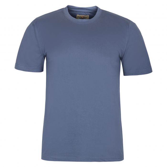 T-SHIRT STALOWY JEANS KOSZULKA 100% BAWEŁNY XXL H101