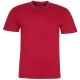 DUŻY T-SHIRT BORDOWY KOSZULKA 100% BAWEŁNY 4XL H103