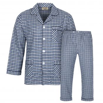 DUŻA PIŻAMA MĘSKA ROZPINANA BAWEŁNIANA MIĘKKA TKANA 5XL PM6