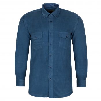SZTRUKSOWA JEANSOWA KOSZULA MĘSKA 3XL 45/46 SF13