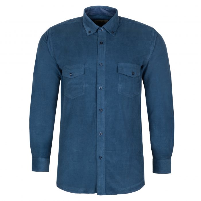 SZTRUKSOWA JEANSOWA KOSZULA MĘSKA 3XL 45/46 SF13