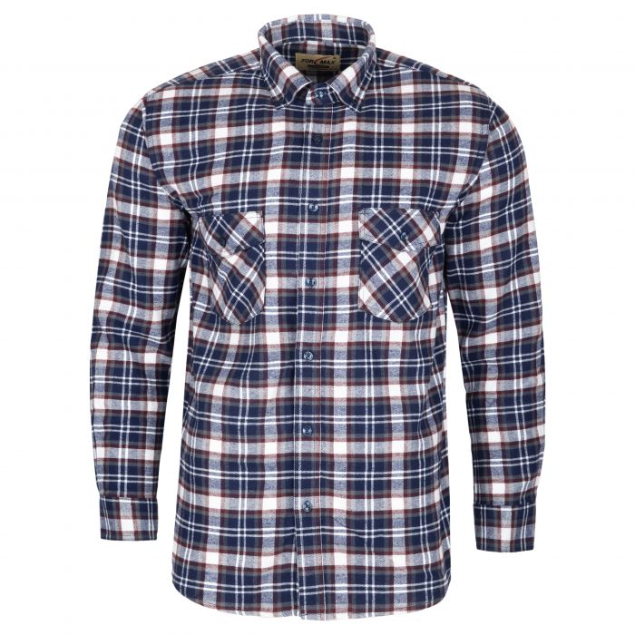 KOSZULA FLANELOWA MĘSKA W KRATKĘ 100% BAWEŁNY PORZĄDNA 3XL FF76