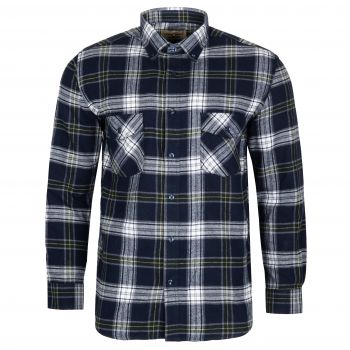 KOSZULA FLANELOWA MĘSKA W KRATKĘ 100% BAWEŁNY PORZĄDNA XL FF81