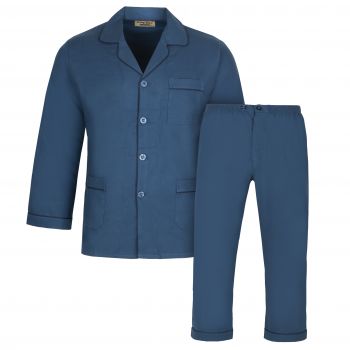 PIŻAMA MĘSKA BAWEŁNIANA ROZPINANA A'LA FLANELOWA JEANSOWA 3XL PM14