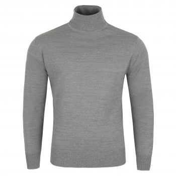 GOLF MĘSKI WEŁNIANY CIENKI SWETER SZARY ROZ.M SW513