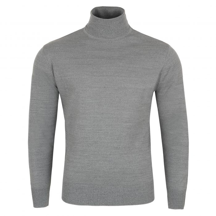GOLF MĘSKI WEŁNIANY CIENKI SWETER SZARY ROZ.M SW513