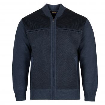 SWETER MĘSKI JEANSOWY NA SUWAK STÓJKA ROZ.M SW687