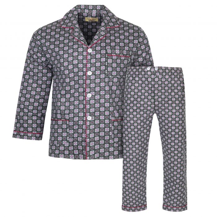 PIŻAMA MĘSKA FLANELOWA ROZPINANA BAWEŁNA 3XL E102