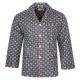 PIŻAMA MĘSKA FLANELOWA ROZPINANA BAWEŁNA 3XL E102
