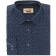 GRANATOWA KOSZULA MĘSKA WE WZORY 100% BAWEŁNY REGULAR 3XL 45/46 FW162
