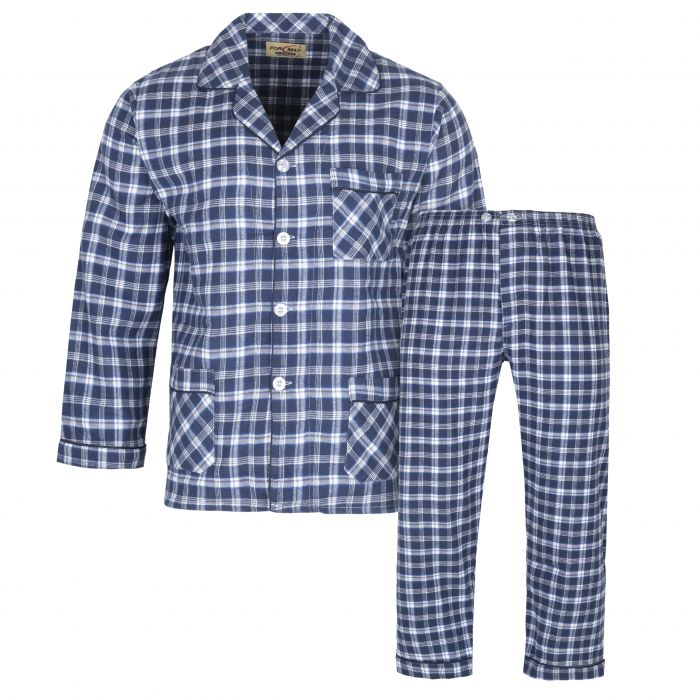 PIŻAMA MĘSKA FORMAX BAWEŁNIANA ROZPINANA MIĘKKA TKANA 3XL PM15