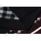 SWETER MĘSKI CIEPŁY NA POLARZE BORDOWO CZARNY WE WZORY 3XL SW734