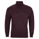 GOLF MĘSKI WEŁNIANY SWETER BORDOWY XL SW917