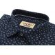 DUŻA GRANATOWA KOSZULA MĘSKA WE WZORY 100% BAWEŁNY 5XL 49/50 FW163
