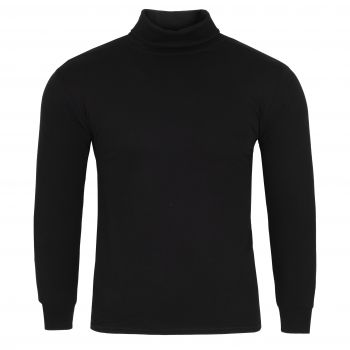GOLF BAWEŁNIANY MĘSKI CZARNY 100% BAWEŁNY PRODUKT POLSKI XL