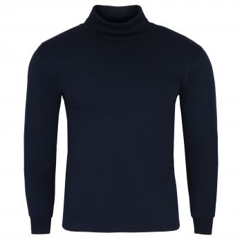 GOLF BAWEŁNIANY MĘSKI GRANATOWY 100% BAWEŁNY PRODUKT POLSKI 3XL