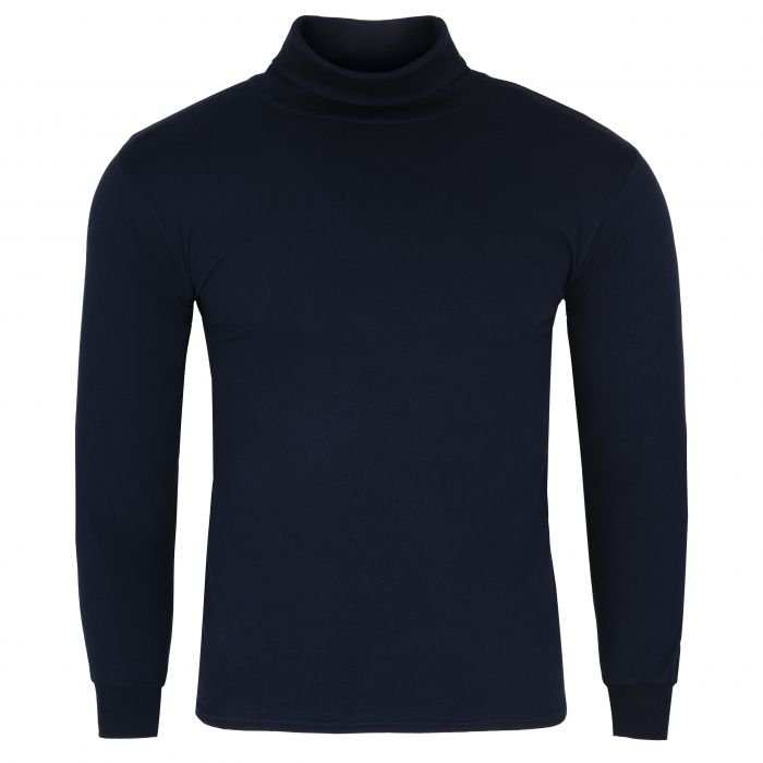 GOLF BAWEŁNIANY MĘSKI GRANATOWY 100% BAWEŁNY PRODUKT POLSKI 3XL