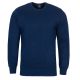 SWETER MĘSKI NIEBIESKI CIEMNY WEŁNIANY GŁADKI POD SZYJĘ OKRĄGŁY XXL SW927
