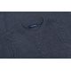 SWETER MĘSKI JEANSOWY WEŁNIANY POD SZYJĘ WARKOCZE ROZ.L SW944