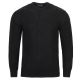 SWETER MĘSKI CZARNY WEŁNIANY POD SZYJĘ WARKOCZE ROZ.M SW946