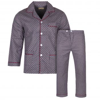 PIŻAMA MĘSKA FLANELOWA FORMAX ROZPINANA BAWEŁNA XL E54