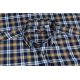 FLANELOWA KOSZULA MĘSKA KONESER W KRATKĘ 100% BAWEŁNY 3XL 45/46 KF11