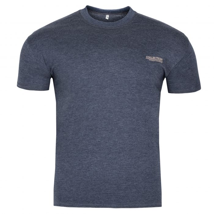 T-SHIRT MĘSKI KOSZULKA JEANSOWA 100% BAWEŁNY PRODUKT POLSKI XL TSJ