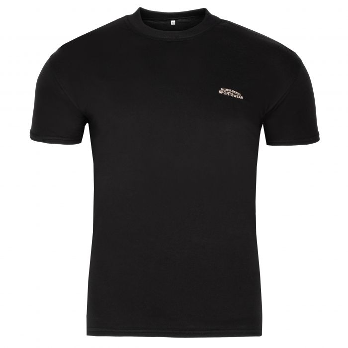 T-SHIRT MĘSKI CZARNY KOSZULKA 100% BAWEŁNY PRODUKT POLSKI XXL TSC