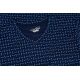 PIŻAMA MĘSKA KRÓTKI RĘKAW RAYON GRANATOWA WE WZORKI SPODENKI 3XL FRK12