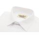 BIAŁA KOSZULA MĘSKA STRUKTURA OXFORD KRÓTKI RĘKAW REGULAR XXL 43/44