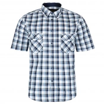 DUŻA KOSZULA SPORTOWA MĘSKA W KRATKĘ 100% BAWEŁNY 6XL 50/51 FS152KR