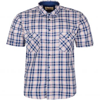DUŻA KOSZULA SPORTOWA MĘSKA W KRATKĘ 100% BAWEŁNY 6XL 50/51 FS159KR
