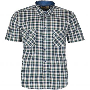 DUŻA KOSZULA SPORTOWA MĘSKA W KRATKĘ 100% BAWEŁNY 6XL 50/51 FS160KR