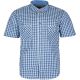 DUŻA KOSZULA SPORTOWA MĘSKA W KRATKĘ 100% BAWEŁNY 6XL 50/51 FS162KR