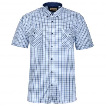DUŻA KOSZULA SPORTOWA MĘSKA W KRATKĘ 100% BAWEŁNY 4XL 47/48 FS219KR