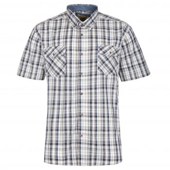 KOSZULA MĘSKA KRATKA 100% BAWEŁNY REGULAR DWIE KIESZENIE XXL 43/44 FS216KR