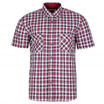 DUŻA KOSZULA SPORTOWA MĘSKA W KRATKĘ 100% BAWEŁNY 6XL 50/51 FS205KR