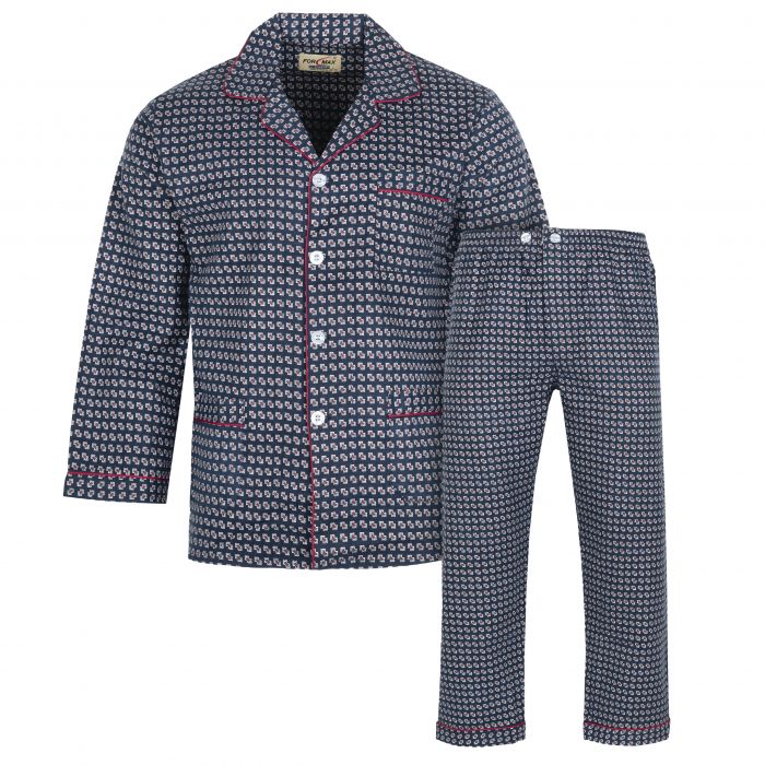 PIŻAMA MĘSKA FLANELOWA FORMAX ROZPINANA BAWEŁNA XL E88