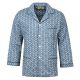PIŻAMA MĘSKA FLANELOWA FORMAX ROZPINANA BAWEŁNA 3XL E112
